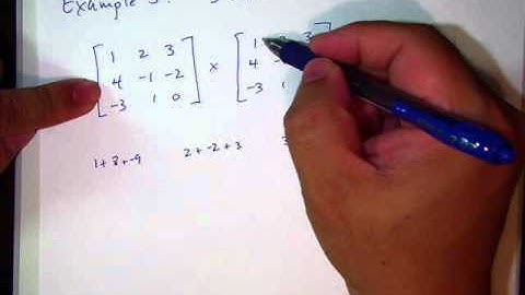Multiplying Matrices Part 2