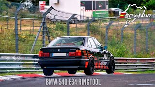 Bmw 540 E34 Ringtool Nurburgring Nordschleife On Board (EspxNur)