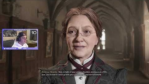 Hogwarts Legacy Playthrough Part 2 - FIRST DAY OF CLASS