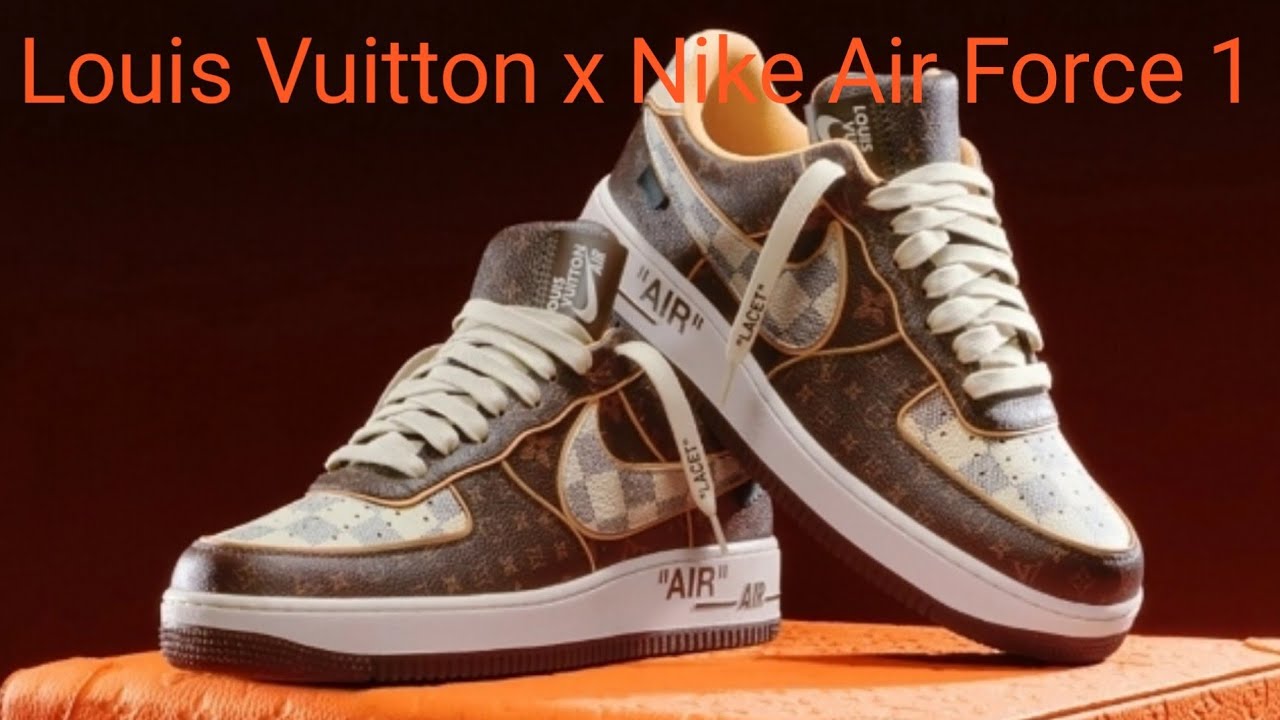 A Closer Look At The Louis Vuitton x Nike Air Force 1 — Kick Game