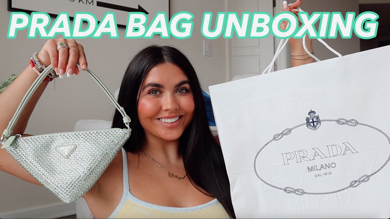 PRADA CRYSTAL UNBOXING 💎WAIT UNTIL YOU SEE THIS!!! 