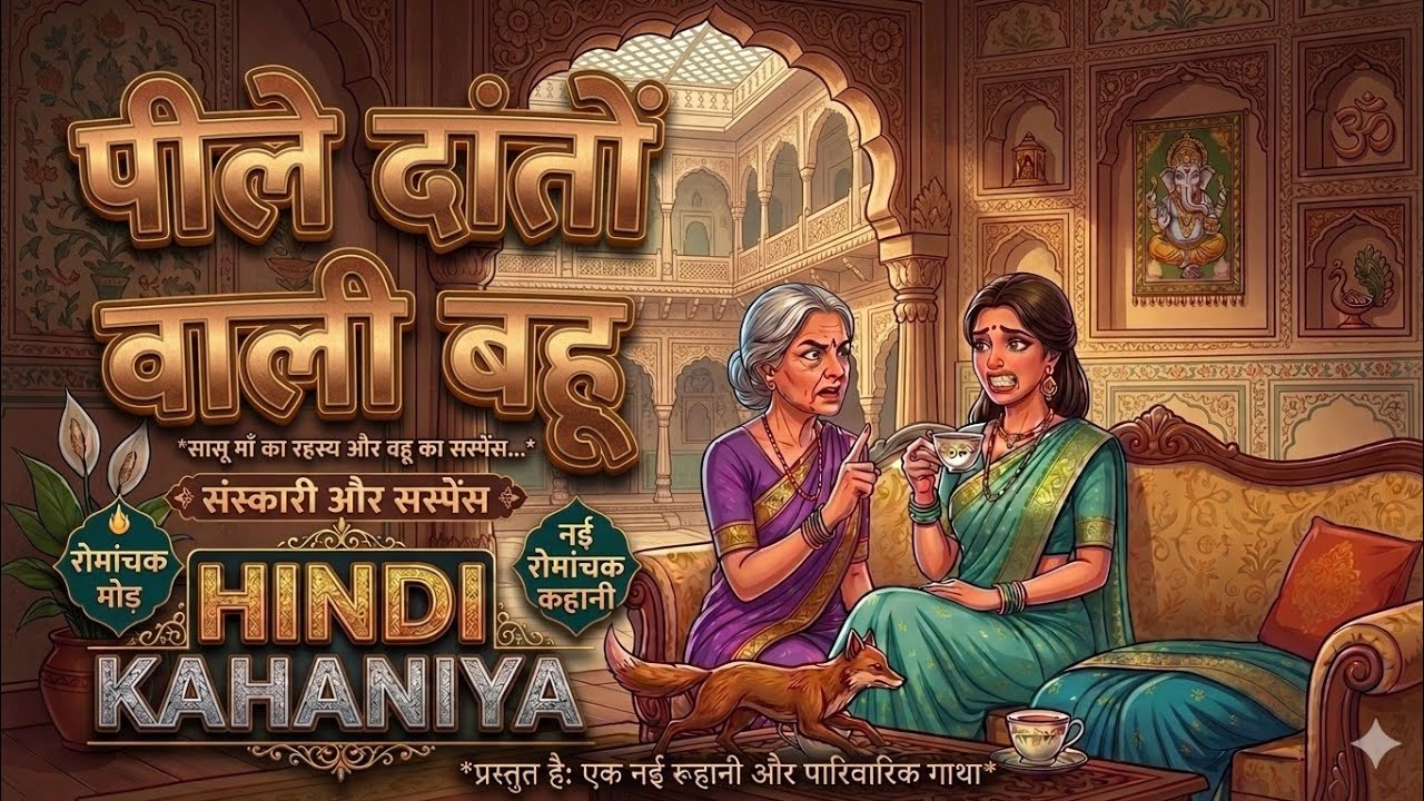Hindi Story पीले दातों वाली बहू | Saas Bahu KiKahaniya | Moral Stories | Hindi Stories | Fairy tales