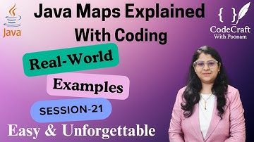 Mastering Maps in Java | HashMap, LinkedHashMap & TreeMap with Examples | CodeCraft with Poonam