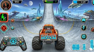 Monster Truck Mega Ramp Impossible Driver - Ultimate Car Stunts GT Racing - Android GamePlay 2026 screenshot 2