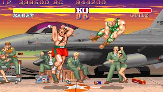 SAGAT ➤ Street Fighter II' Champion Edition ➤ (Hardest) ➤ 4K 60 FPS