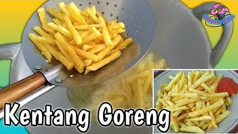 Cara Membuat Kentang Goreng Homemade Renyah