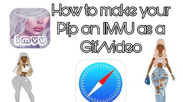 HOW TO MAKE YOUR PFP AS A GIF OR VIDEO ON IMVU 💕💕