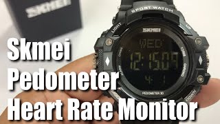 SKMEI Heart Rate Pedometer Calorie Monitoring Waterproof Sports Watch Review screenshot 4