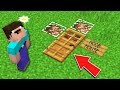 Minecraft NOOB vs PRO: HOW NOOB BUILD THIS SECRET HOUSE IN DIRT IN VILLAGE Challenge 100% trolling