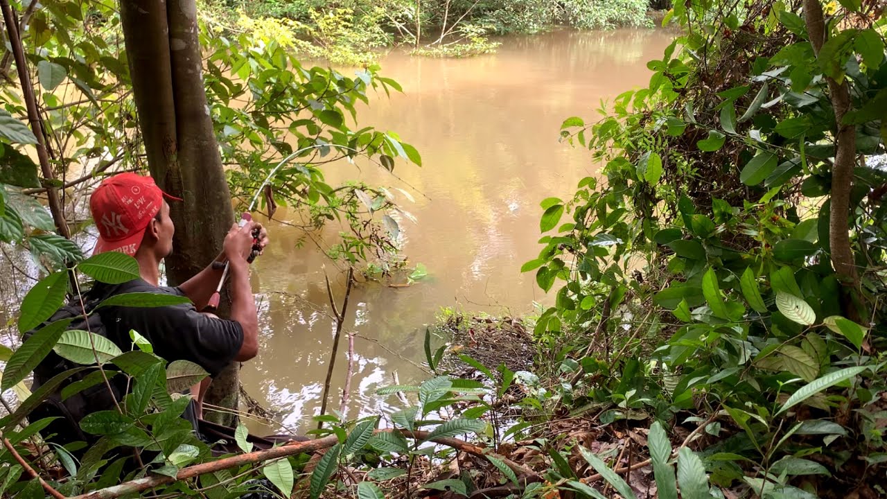 YAKIN LAH.!!! Pemancing mana pun pasti betah kalau mancing di tempat seperti ini