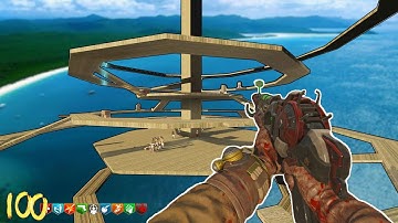 *NEW* HARDEST OCTOGONAL ZOMBIES MAP w/ RAY GUN MK 2!  (BLACK OPS 3 CUSTOM ZOMBIES GAMEPLAY)