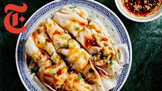 The Mesmerizing Way Steam Rice Rolls Are Made | NYT Cooking