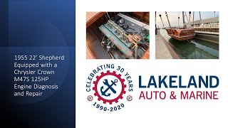 1955 22' Shepherd Equipped with a Chrysler Crown M47S 135 HP Engine Diagnosis and Repair by Lakeland Auto & Marine 593 views 11 months ago 10 minutes, 1 second