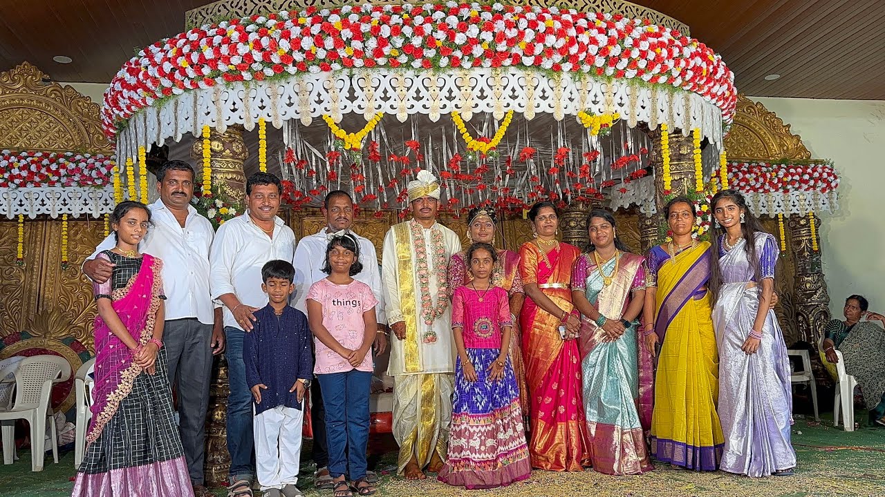 గోపల్ రెడ్డి అన్నయ్య కొడుకు పెళ్ళికి వెళ్ళినం #mktvvarshini MKTVVARSHINI #VLOG 744