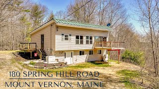 Your New Home * Private & Peaceful 2.8 acres Surrounded by Nature  Mount Vernon, Maine