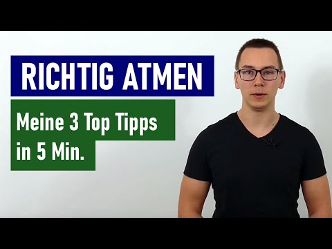 Video: Wie Man Atmet Und Wie Man Besser Atmet