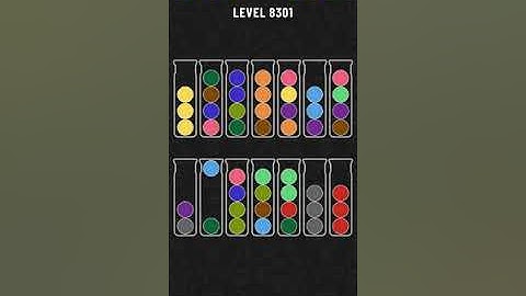 Ball Sort Puzzle Level 8301