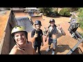 Nitro Circus Riders Session Backyard Skatepark!