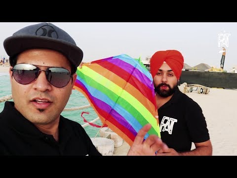 Kite Flying at Jumeirah Beach Dubai