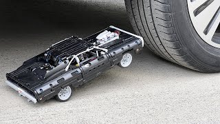 Dom’s Dodge Charger VS CAR – Lego Technic CRASH Test EXPERIMENT CAR / Fast & Furious