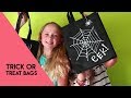 DIY TRICK OR TREAT BAG WITH PUFF PAINT