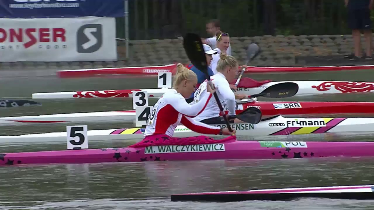 K1W 200m Final A 2017 ECA Canoe Sprint European Championships YouTube