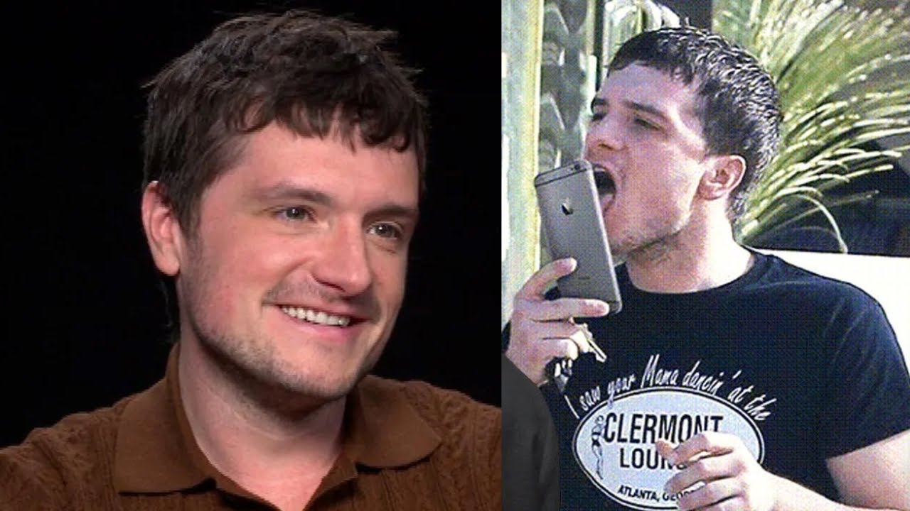 Josh Hutcherson Embraces His Phone-Licking Meme