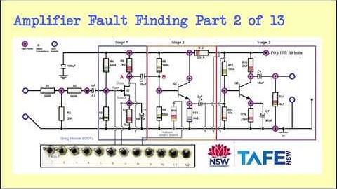 Amplifier Fault Finding panel UEENEEH113A Part 2 of 13 TAFE NSW