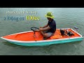 Chế thuyền xốp sử dụng 2 động cơ 2 thì 49cc | 2-stroke engine crafting boats from foam