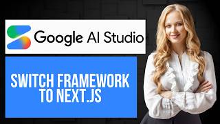 How to Switch Framework to Next.js in Google AI Studio | Change Web Development Framework