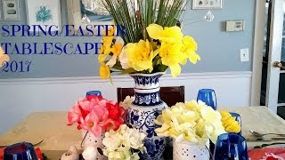 SPRING/EASTER TABLESCAPE 2017