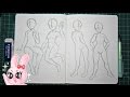 4 Ways to Draw Manga Female Poses