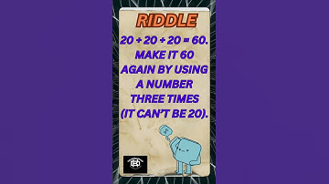#Riddles 🧠 Are you genius so prove riddles Challenge99% Will Fail!