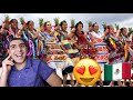 REACCIONO POR PRIMERA VEZ A LOS BAILES TÍPICOS DE MÉXICO 🇲🇽 | FLOR DE PIÑA GUELAGUETZA