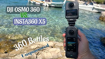 DJI Osmo 360 vs Insta360 X5 360 Battles. Onafhankelijke, niet-gesponsorde volledige review.