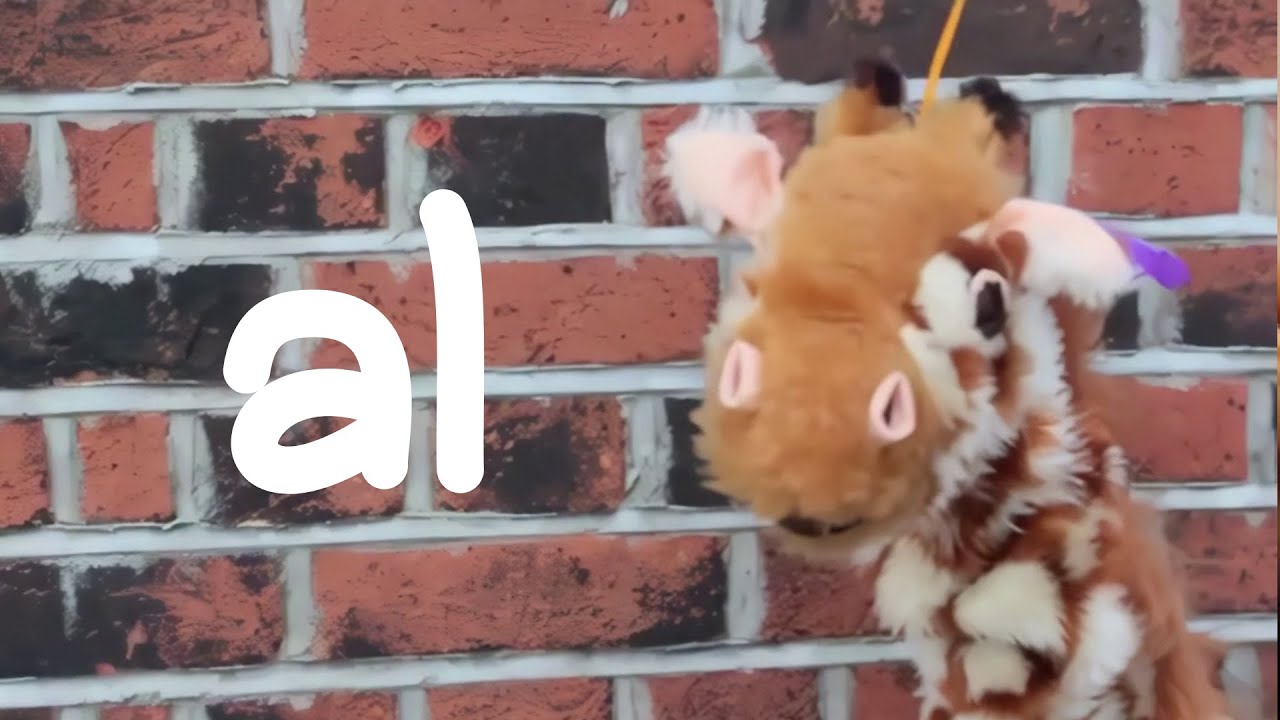 Mr.T Does Phonics with Geraldine the Giraffe - The 'al' Digraph