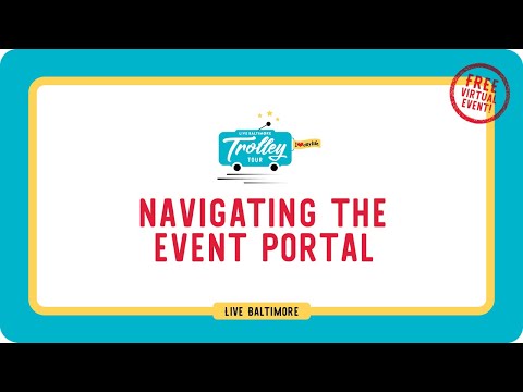 Navigating the Event Portal