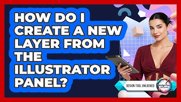 How Do I Create a New Layer from the Illustrator Panel?