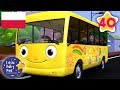 Koła Autobusu Kręcą Się | 40 Minut Piosenek dla Dzieci | Little Baby Bum po Polsku