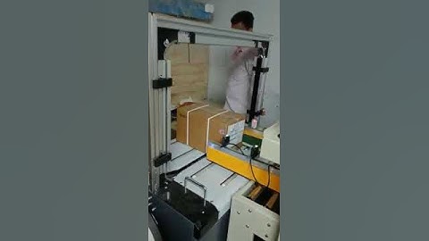 combination of automatic strapping & tapping Machine