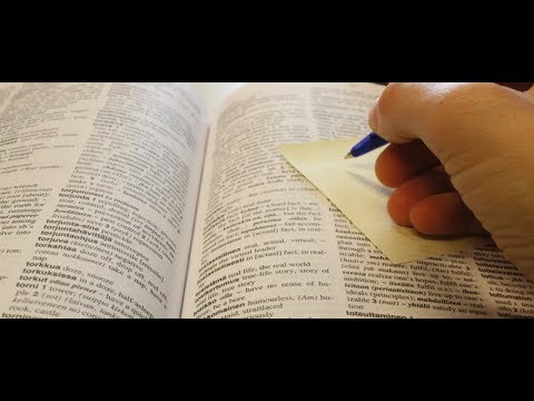 Video: Millaisia sanoja yleensä kirjoitetaan sormella?