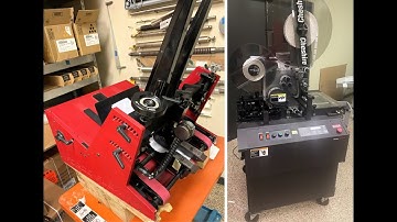 Sure Feed Feeder & Videojet Cheshire TLS 2 inch Tabber  - Inventory No. 3704 & 3711