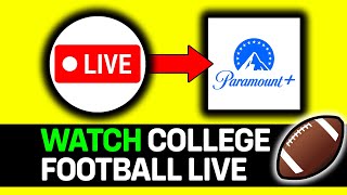 How To Watch Live College Football On Paramount Plus 2026 (ONLY WAY) screenshot 2