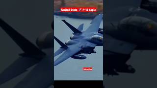 United State ✈️ F-15 Eagle #unitedstate #f15eagle #fighterjet #aircraft #viral #youtubeshorts