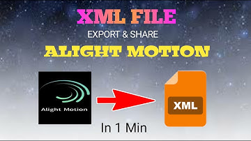 HOW TO EXPORT PRESET AND XML FILE IN ALIGHT MOTION | HOW TO SHARE PROJECTS IN ALIGHT MOTION |