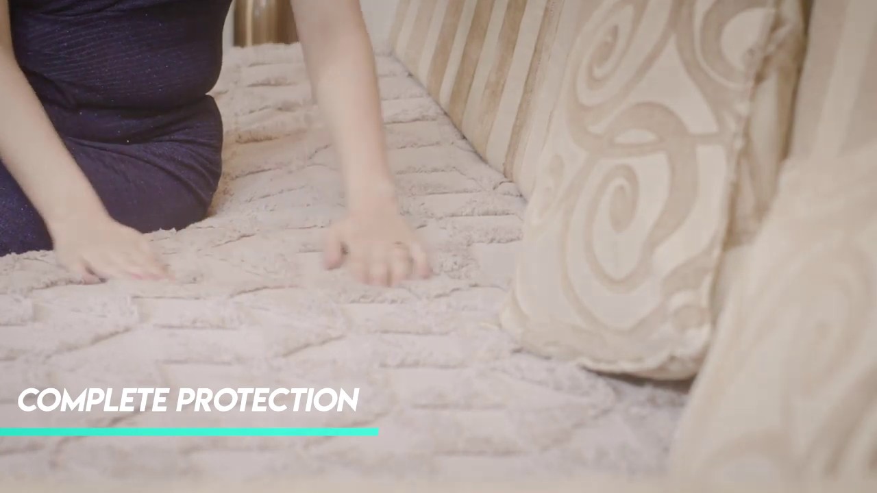 Saral Home Firki Design Tufted Throw/ Sofacover (Grey, 140x160cm)