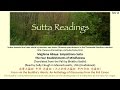 Theravada buddhism sutta satipatthana sutta the four establishments of mindfulness mn10