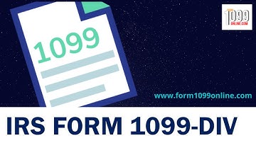 File IRS 1099 DIV Dividends and Distributions