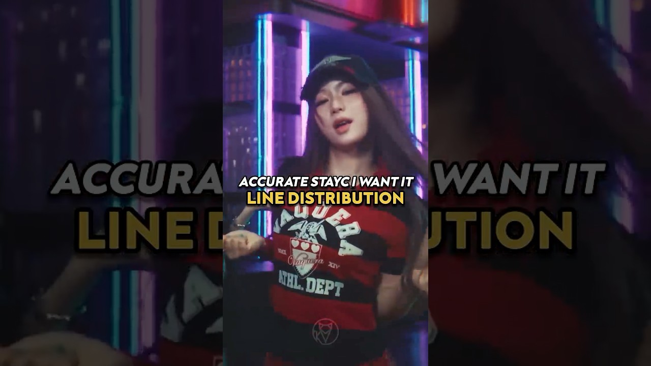 accurate StayC Line Distribution of "I WANT IT" single | #STAYC #I_WANT_IT #IWI #LineDistribution