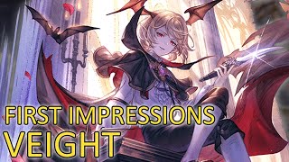 First Impressions on Veight(Wind ver.)【Granblue Fantasy】